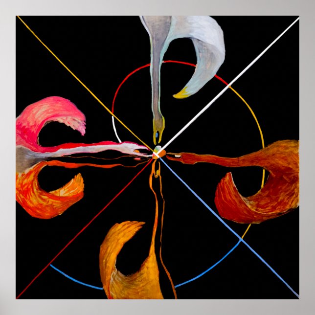 Hilma af Klint - The Swan No. 7 Poster (Vorne)
