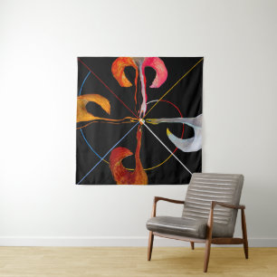 Hilma af Klint - The Swan No. 7 Wandteppich