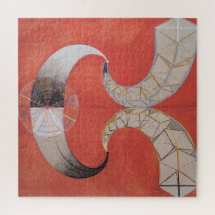 Hilma Af Klint, The Swan No.9, Abstrakt Art Puzzle