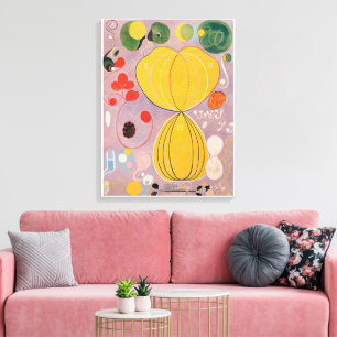 Hilma Af Klint, The Ten Größe No7, Abstrakt Art Leinwanddruck