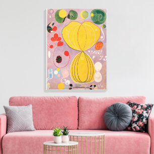 Hilma Af Klint, The Ten Größe No7, Abstrakt Art Leinwanddruck