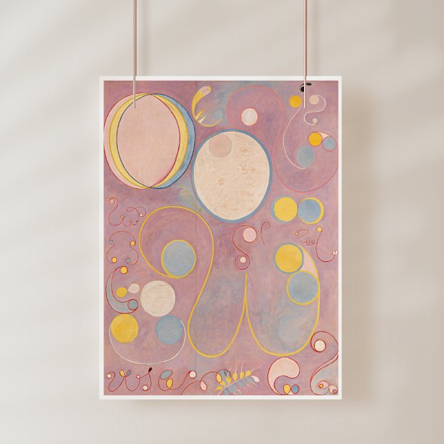 Hilma Af Klint, The Ten Größe No8, Abstrakt Art Poster (Von Creator hochgeladen)