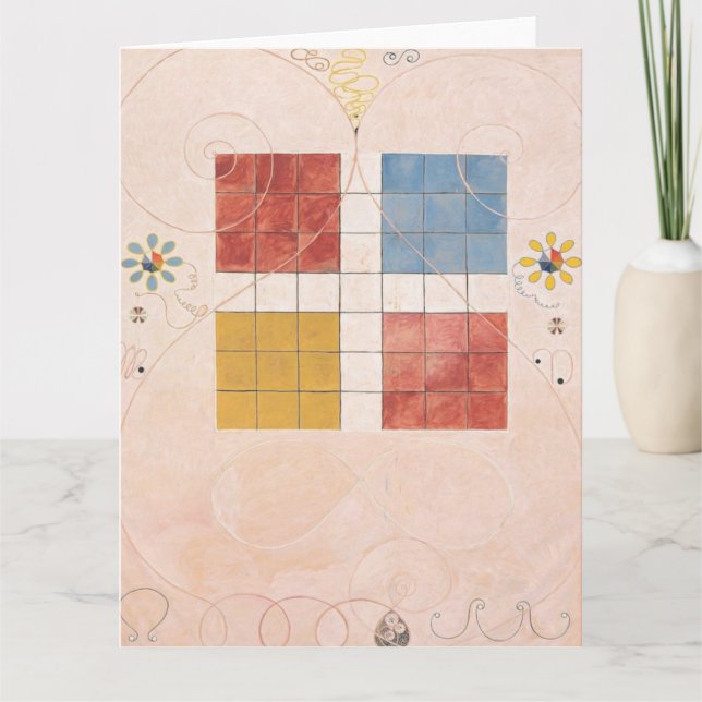 Hilma Af Klint, The Ten Größte No10, Abstrakt Art Karte (Vorderseite)