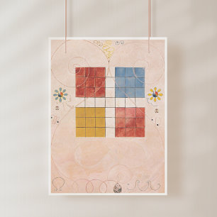Hilma Af Klint, The Ten Größte No10, Abstrakt Art Poster