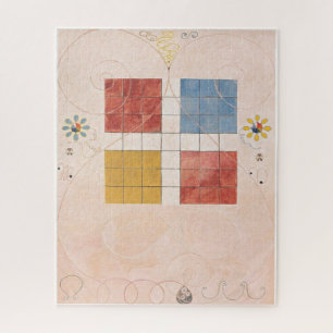 Hilma Af Klint, The Ten Größte No10, Abstrakt Art Puzzle