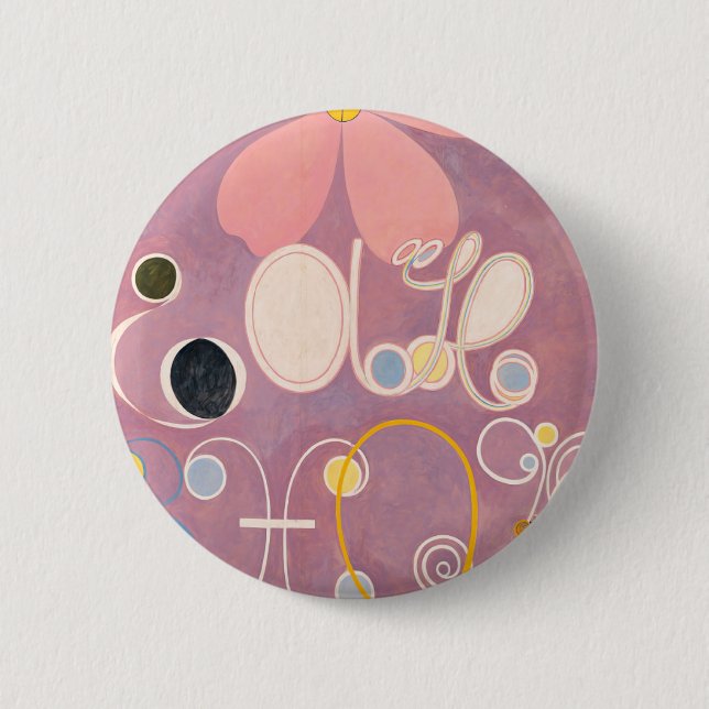 Hilma af Klint The Ten Largest No.5 Button (Vorderseite)