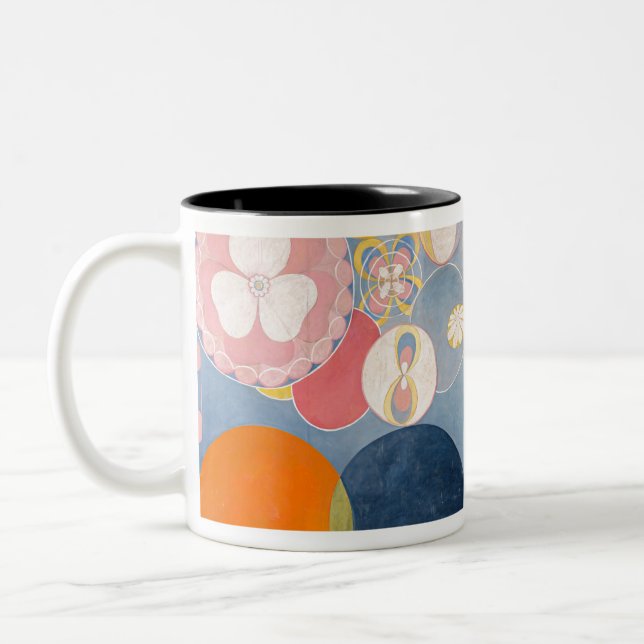 Hilma af Klint The Ten Largest Zweifarbige Tasse (Links)
