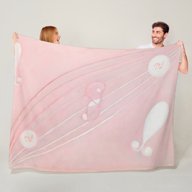 Hilma af Klint von The Eros Series, nr. 8 Fleecedecke (Beispiel)