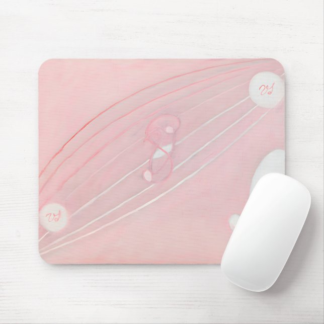 Hilma af Klint von The Eros Series, nr. 8 Mousepad (Mit Mouse)