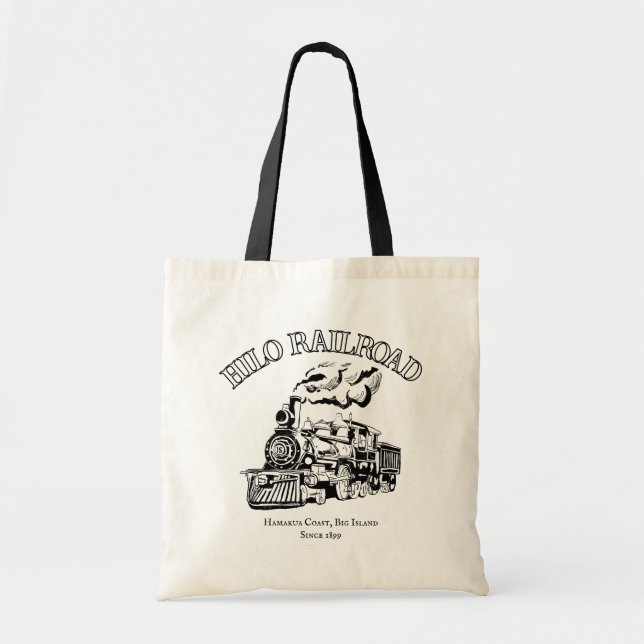 Hilo Eisenbahn Vintage-Dampflok  Tragetasche (Vorne)