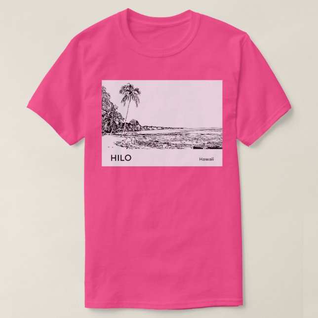 Hilo Hawaii TShirt (Design vorne)