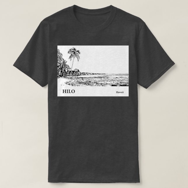 Hilo Hawaii TShirt 2 (Design vorne)