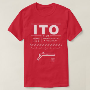 Hilo International Airport ITO T - Shirt
