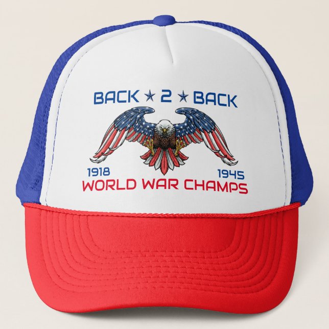 HILO MERICA' TRUCKER HAT TRUCKERKAPPE (Vorderseite)