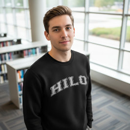 HILO University Style Sweater America Uni Sweatshirt