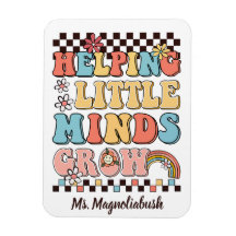 Hilping Little Minds Grow Lehrer Geschenk