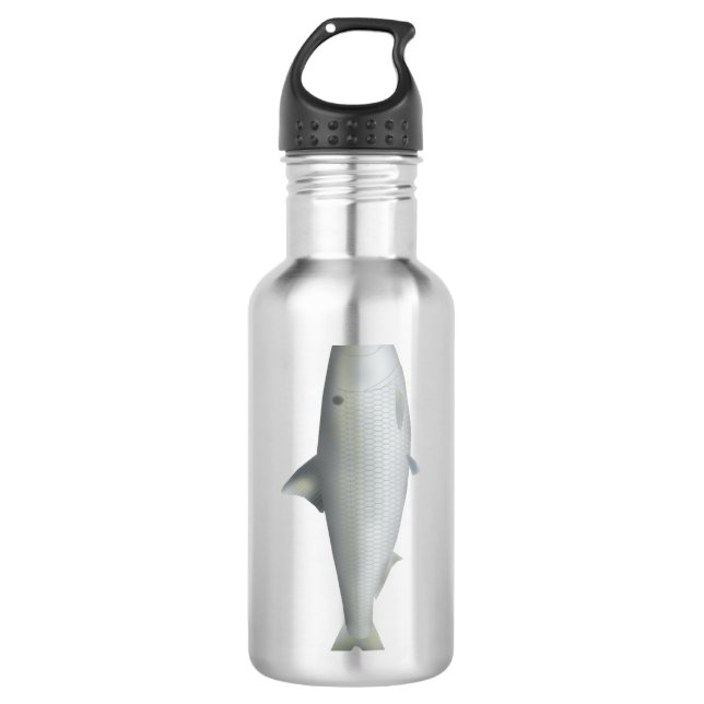 Hilsa Shad Edelstahlflasche (Vorderseite)