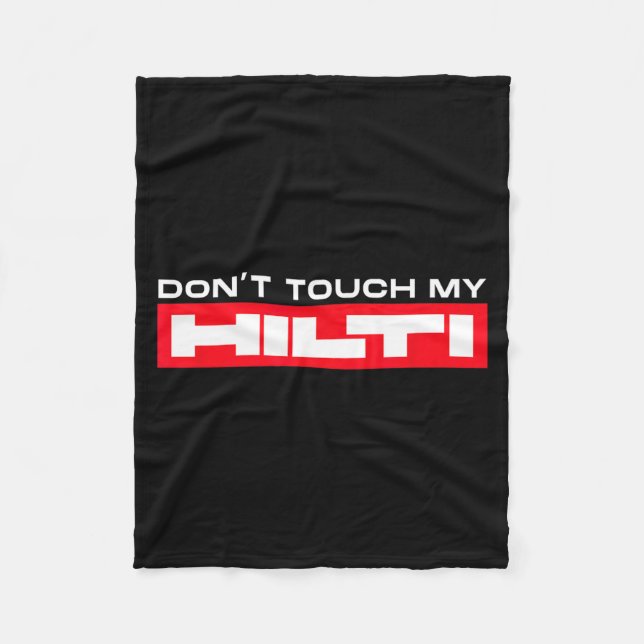 Hilti Fan Construction - Men's Black Short Sleeve  Fleecedecke (Vorderseite)