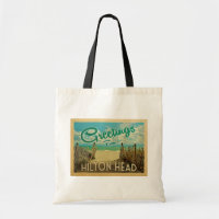 Hilton Head Beach Vintage Travel