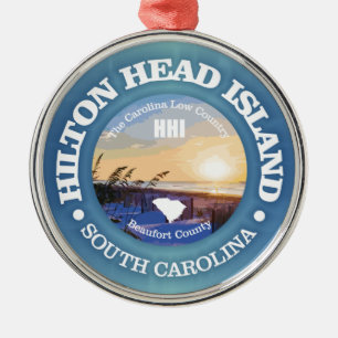 Hilton Head (C) Ornament Aus Metall