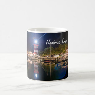 Hilton Head Hafen-Stadtkaffee-Tasse Tasse