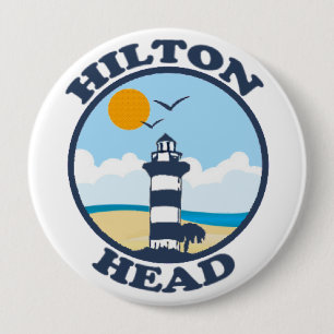 Hilton Head Island. Button