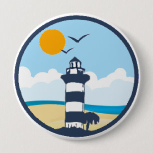 Hilton Head Island. Button