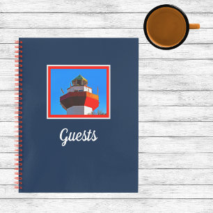 Hilton Head Island Harbour Town Lighthouse Guest Notizbuch
