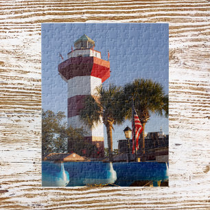 Hilton Head Island Kayaks und Lighthouse Puzzle