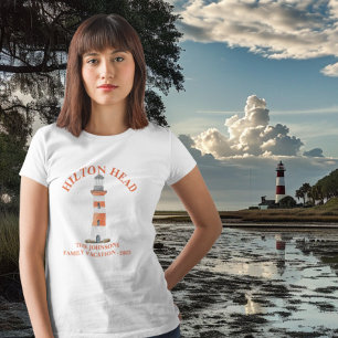 Hilton Head Island Leuchtturm Harbour Town Familie T-Shirt