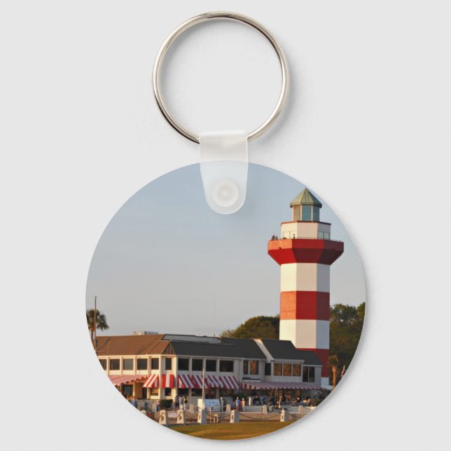 Hilton Head Island Lighthouse Schlüsselanhänger (Vorderseite)