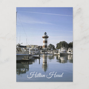 Hilton Head Island Lighthouse, South Carolina Postkarte