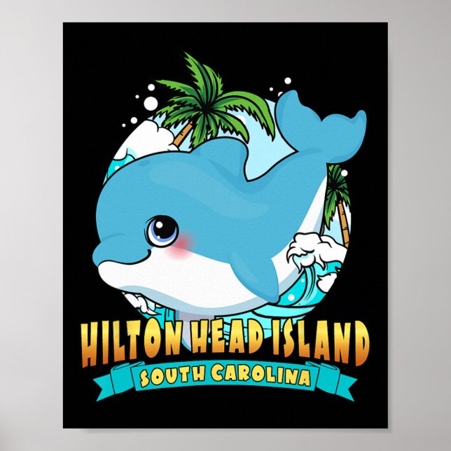 Hilton Head Island South Carolina Ba Poster (Vorne)