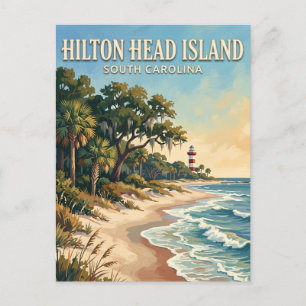 Hilton Head Island South Carolina Postkarte