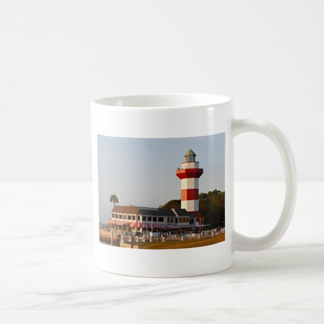 Hilton- Head Islandleuchtturm Tasse (Rechts)