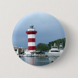 Hilton Head Leuchtturm Button