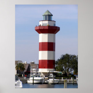Hilton Head Leuchtturm Poster