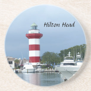 Hilton Head Leuchtturm Sandstein Untersetzer