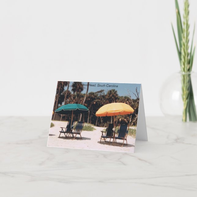 Hilton Head Note Card Karte (Vorderseite)