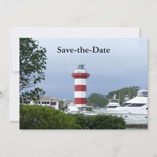 Hilton Head, Rett-the-Date Save The Date (Vorderseite)