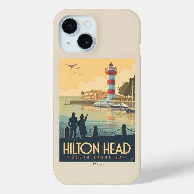 Hilton Head | South Carolina Case-Mate iPhone Hülle (Rückseite)