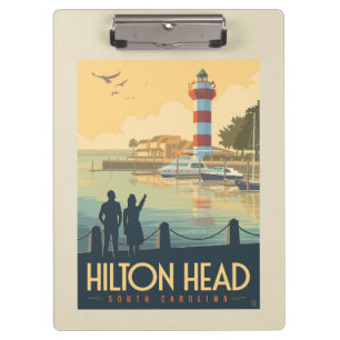 Hilton Head   South Carolina Klemmbrett