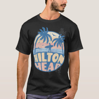Hilton Head South olina Beach Surf Sommerurlaub T-Shirt