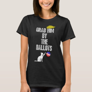 Him by the Polls Kamala Harris 47 47. Präsident U T-Shirt