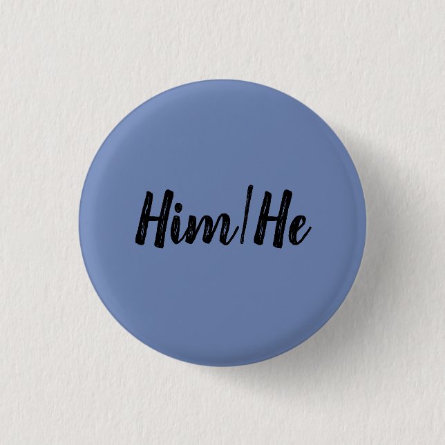 HIm/He Knopf Button (Vorderseite)
