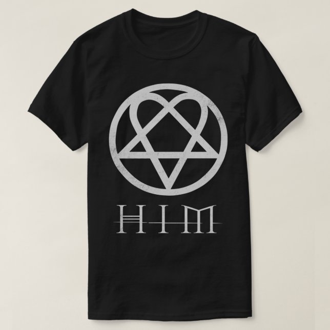 HIM Heartagram Klassischer T - Shirt (Design vorne)