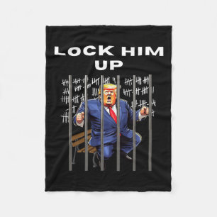 Him Up Anti-Trump Fleecedecke