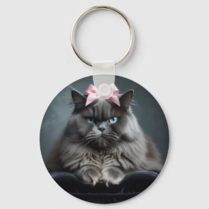 Himalaja-Katzen-Schlüsselanhänger Schlüsselanhänger