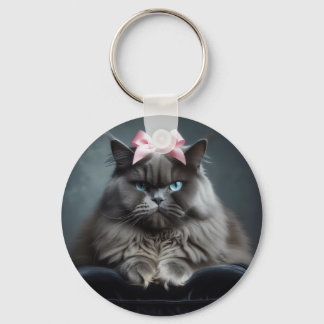 Himalaja-Katzen-Schlüsselanhänger Schlüsselanhänger