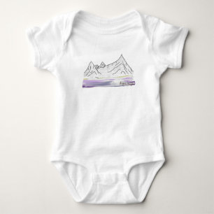 Himalaya-Gebirge / Himalajas Baby-Bodyanzug Baby Strampler